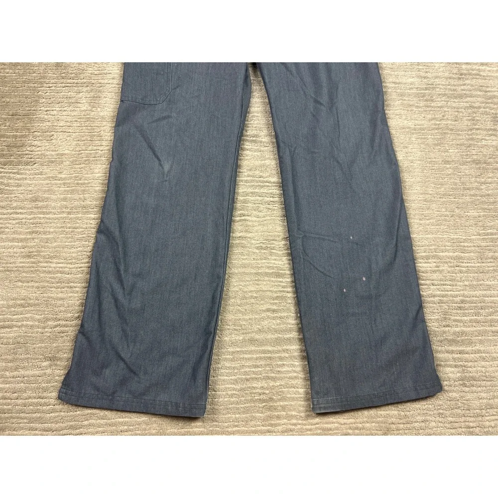 FIGS Scrub Pants Mens L Blue Gray T21004 Technical Collection Cargo Straight Leg